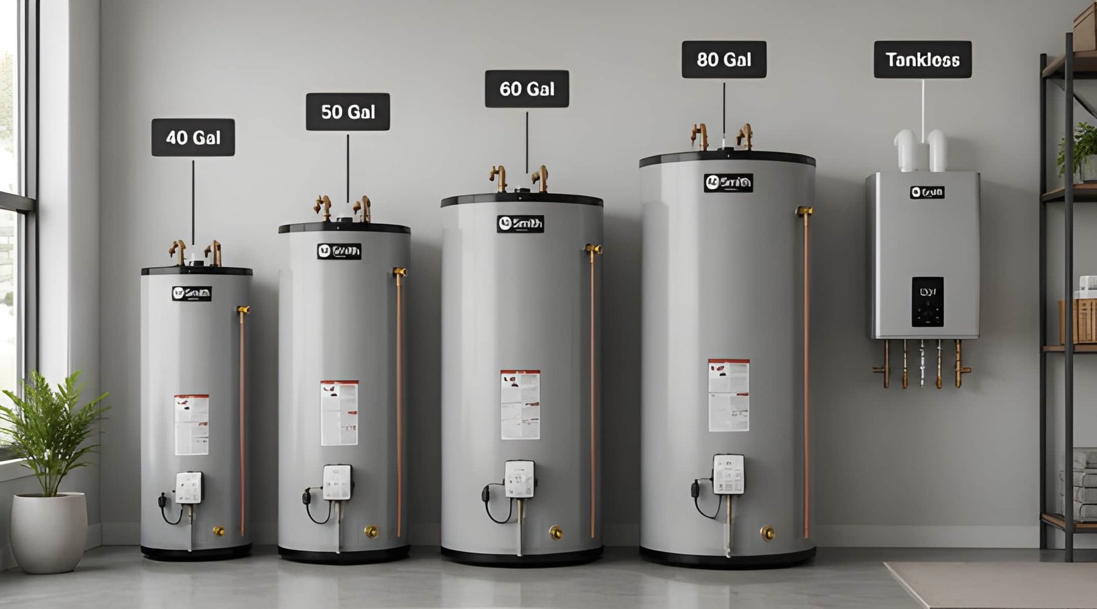 Water Heater Sizing Calculator